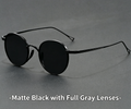 Vintage Celebrity Round Sunglasses for Men and Women