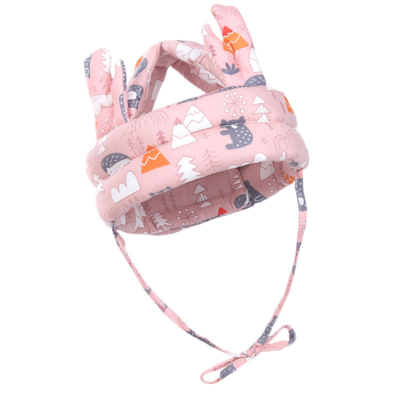 Baby anti-collision hat baby walking anti fall hat children's anti fall head protection hat safe breathable and washable