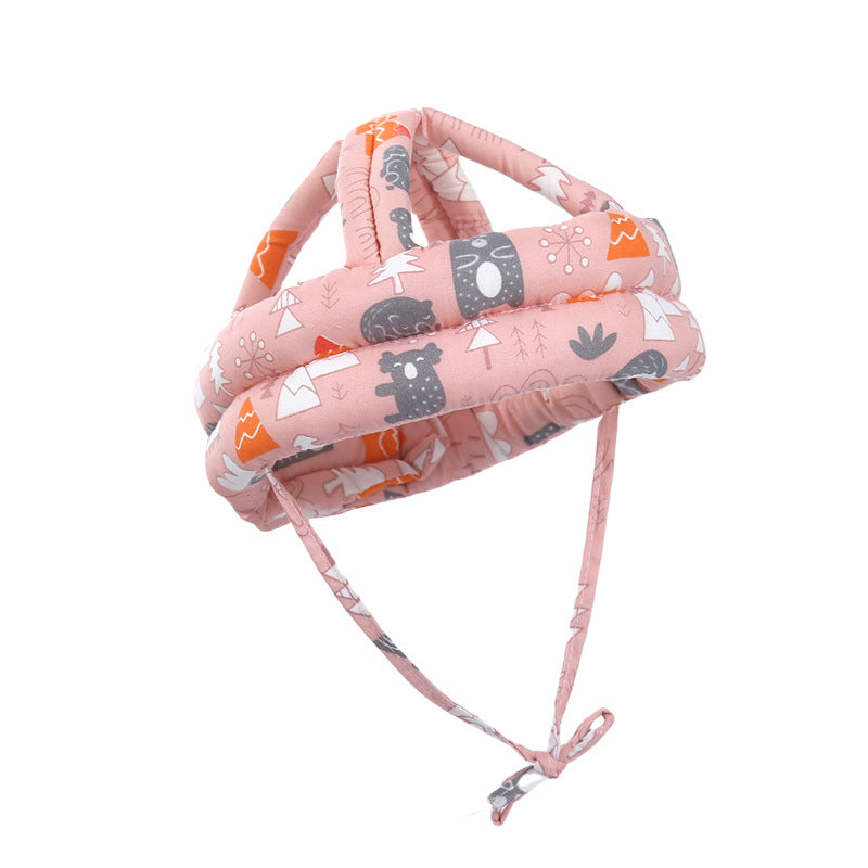 Baby anti-collision hat baby walking anti fall hat children's anti fall head protection hat safe breathable and washable