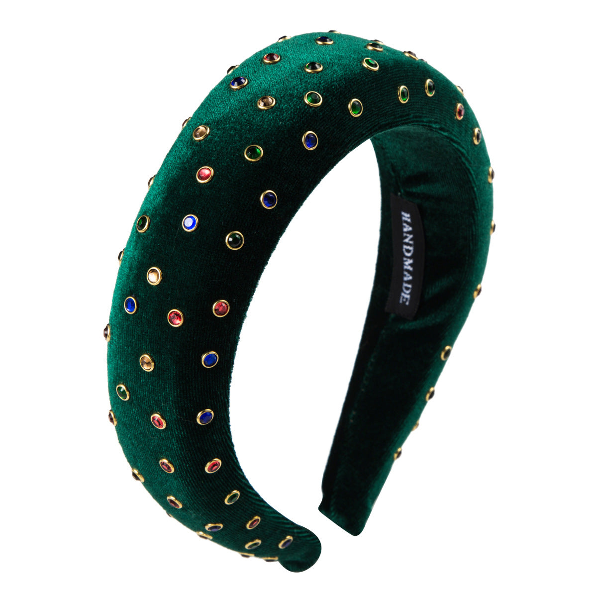Thickened Sponge Gold Velvet Cloth Headband Ladies Ins Bag Cloth Wide-Brimmed Headband Hair Accessories